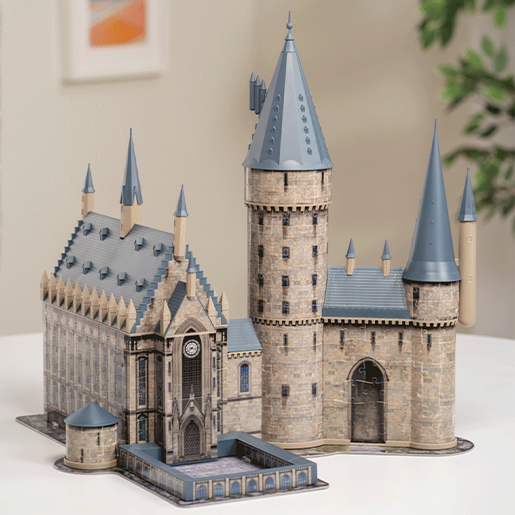 Colores diversión de Manualidades para Toda la Familia Gran Sala de Harry Potter descubra el Mundo como puzle 3D Revell 3D Puzzle 00300 Hogwarts 